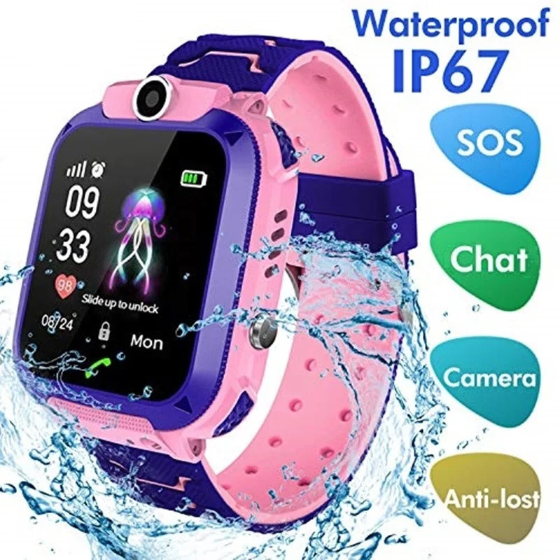 Smartwatch Watches Digital - 2G Kids Smart Watch SOS Call