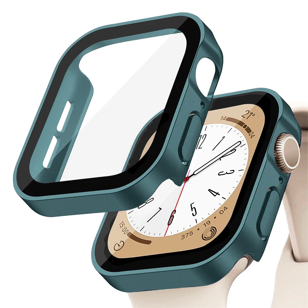 Smartwatch Watches Girls - Glass+cover For Apple Watch case series