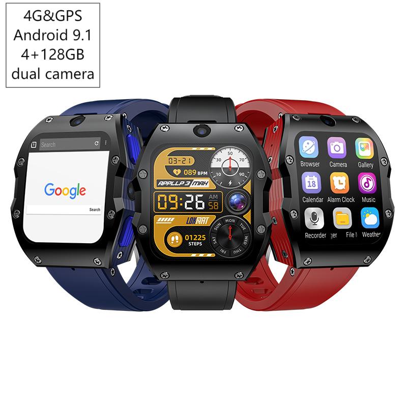 4G Android Smartwatch 4+128GB  - Smartwatch Watches Smart ulasan dan harga