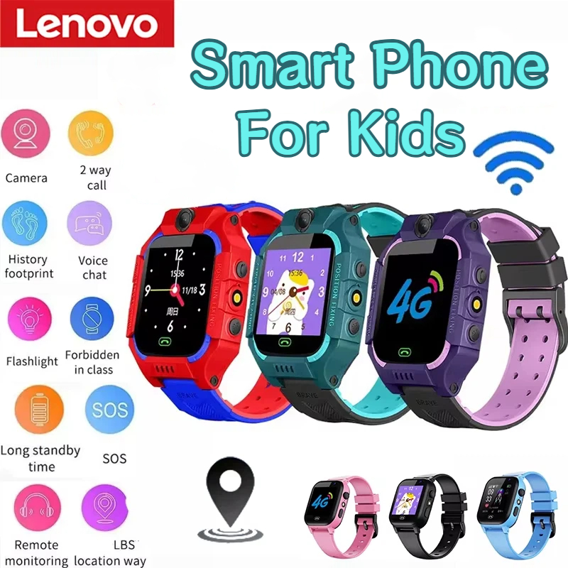 Lenovo Kids Smart Watch Waterp - Smartwatch Watches For 12 Year Old Boy ulasan dan harga