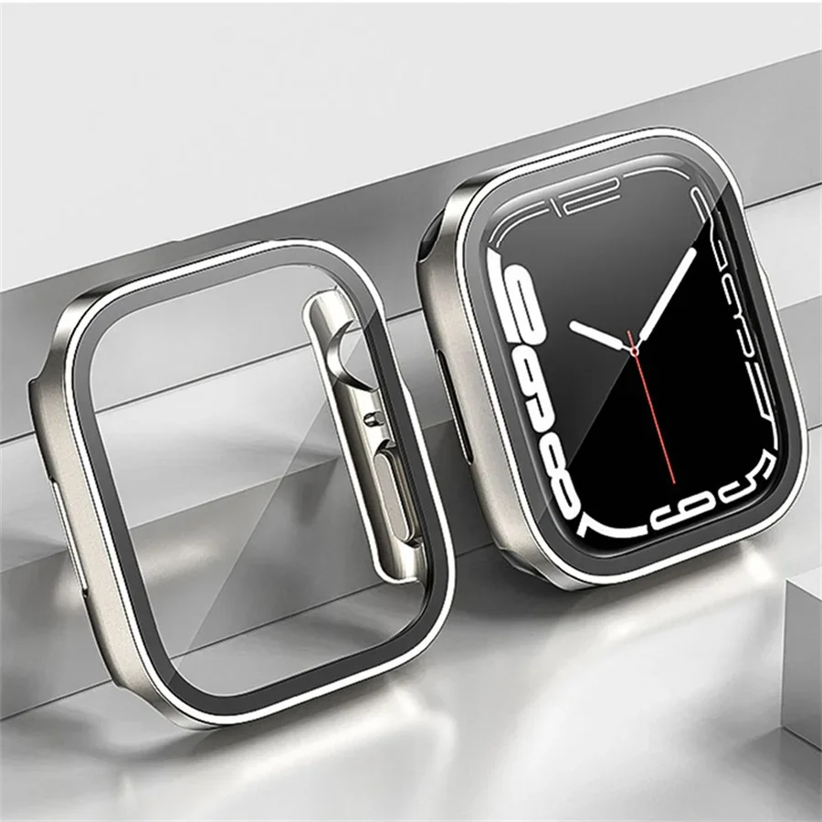 Glass+cover For Apple Watch ca - Smartwatch Watches Girls ulasan dan harga