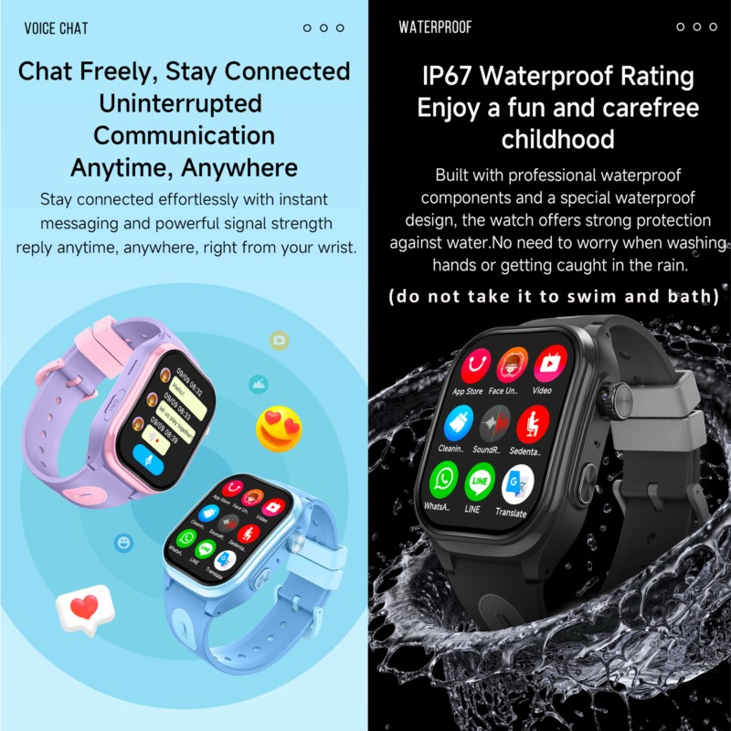 Kids Smart Watch 4G GPS WIFI V - Smartwatch Watches For 12 Year Old Boy ulasan dan harga