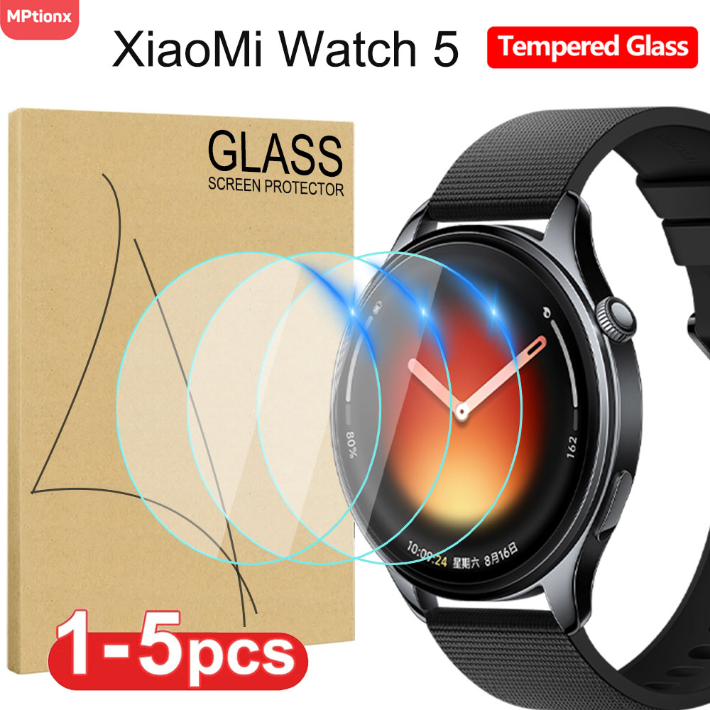 Tempered Glass for Xiaomi Watc - Smart Watch Screen Protector ulasan dan harga