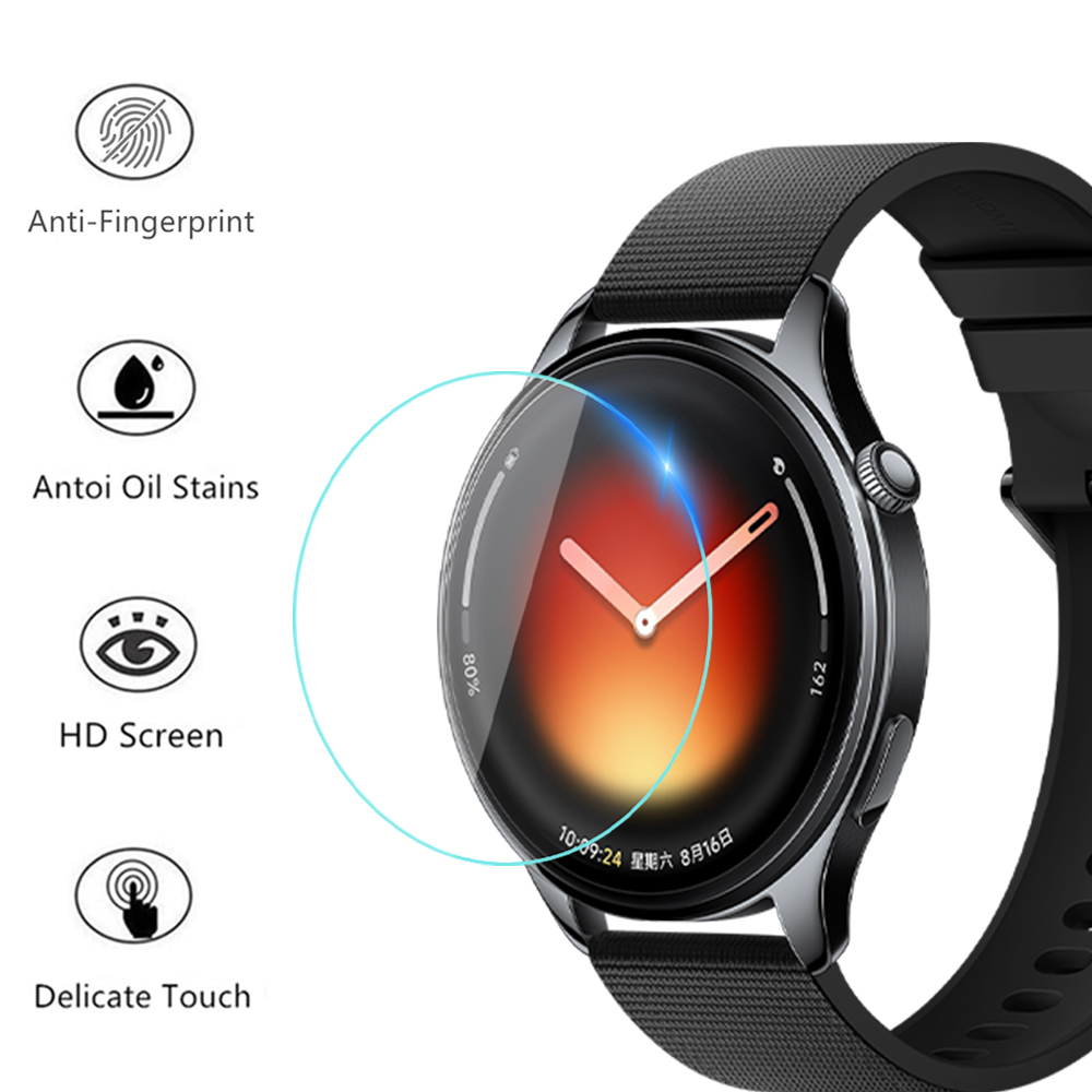 Tempered Glass for Xiaomi Watc - Smart Watch Screen Protector ulasan dan harga