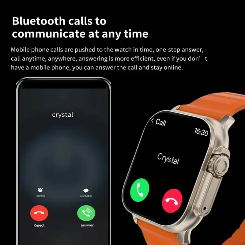 New Watch T10 Ultra Smart Watc - Smartwatch Watches Girls ulasan dan harga