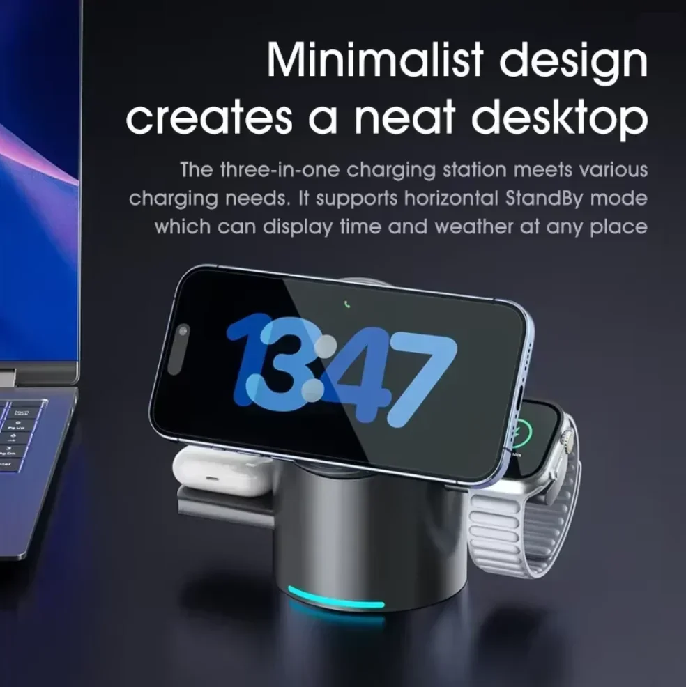 2026 Upgraded Touch Button Qi2 - Smartwatch Phone Watches ulasan dan harga
