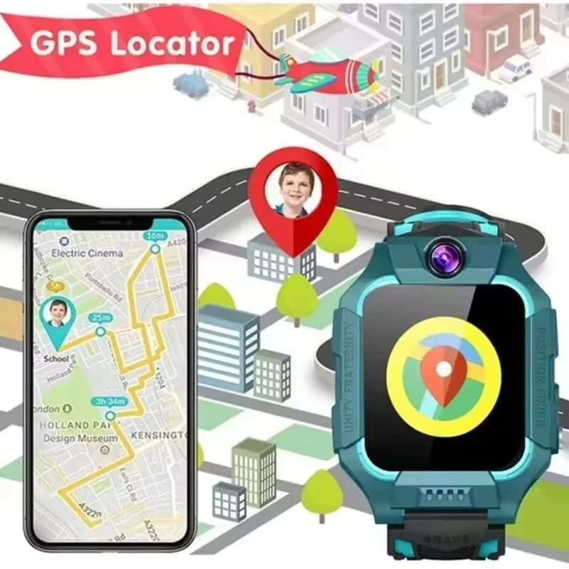 Lenovo 5G Kids Smart Watch 8K  - Smartwatch Watches For 12 Year Old Boy ulasan dan harga