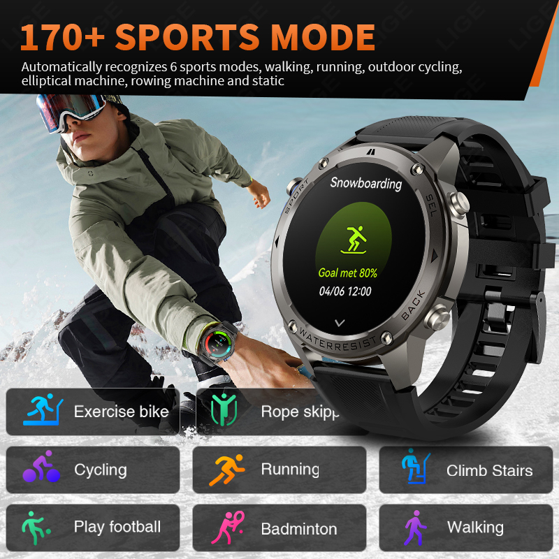 2026 New Ultra Military Grade  - Smartwatch Watches Smart ulasan dan harga