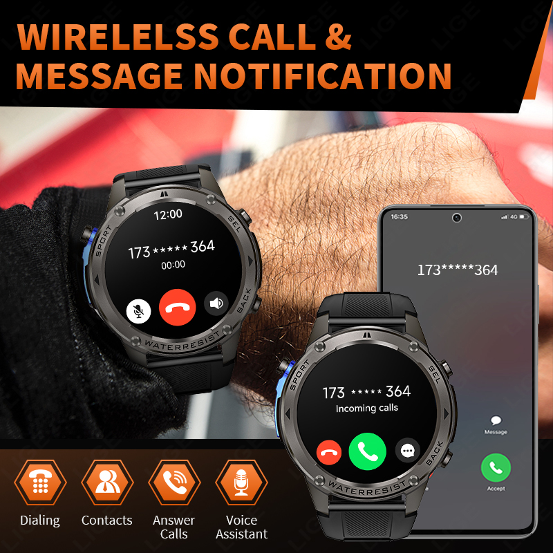 2026 New Ultra Military Grade  - Smartwatch Watches Smart ulasan dan harga
