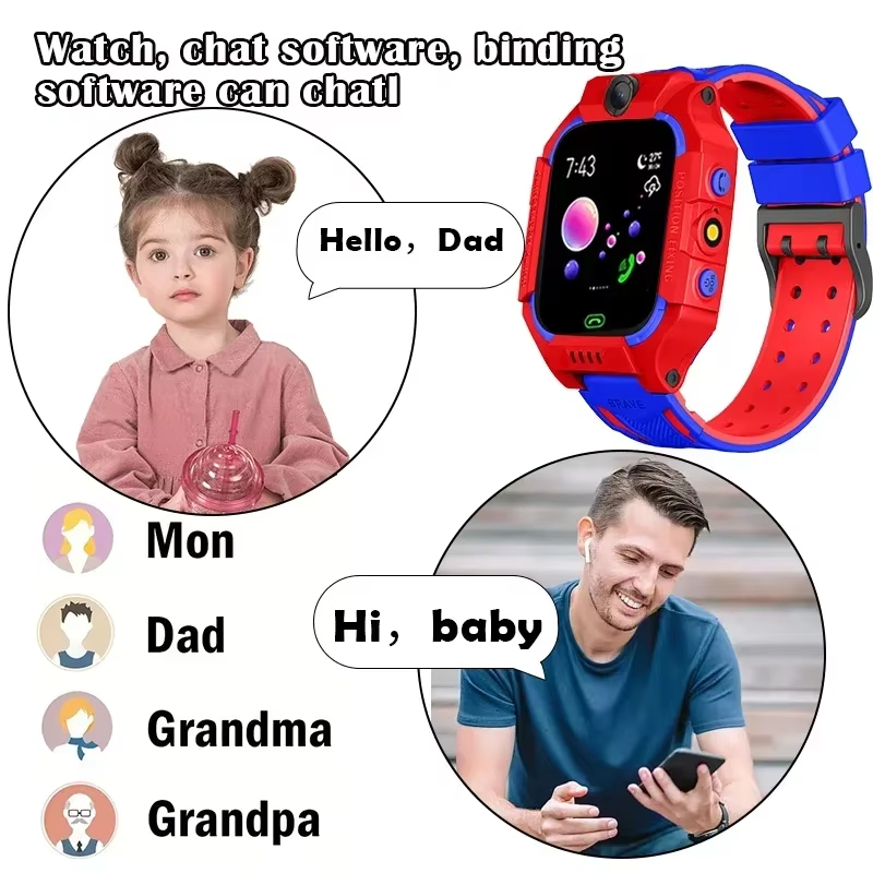 Lenovo 2027 5G Children Camera - Smartwatch Watches Useful Gift For Boys ulasan dan harga