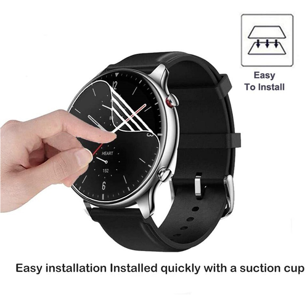 3/6pcs Ultra-thin Transparent  - Smart Watch Screen Protector ulasan dan harga