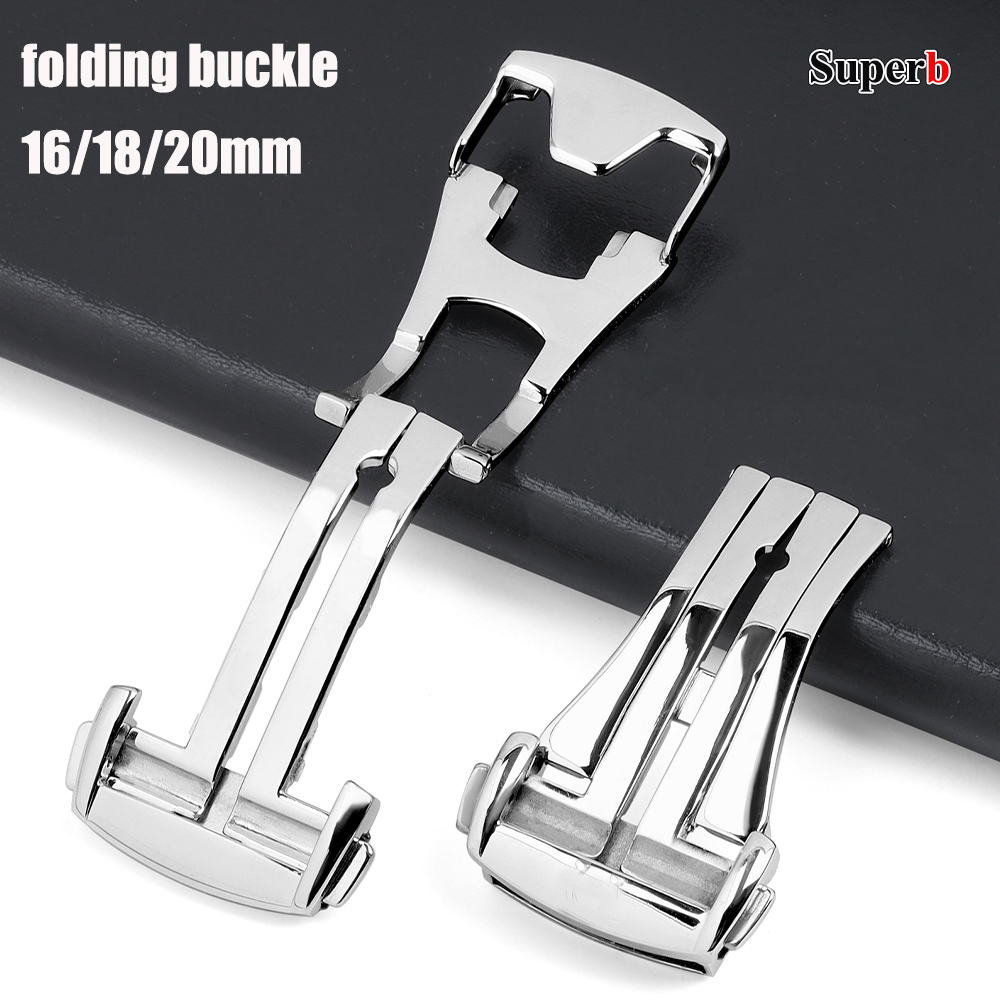 16mm 18mm 20mm Folding Watch B - Watches Omega ulasan dan harga