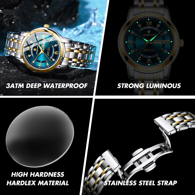 PAAZOMU Watch Men Women Diamon - Smartwatch Watches Girls ulasan dan harga
