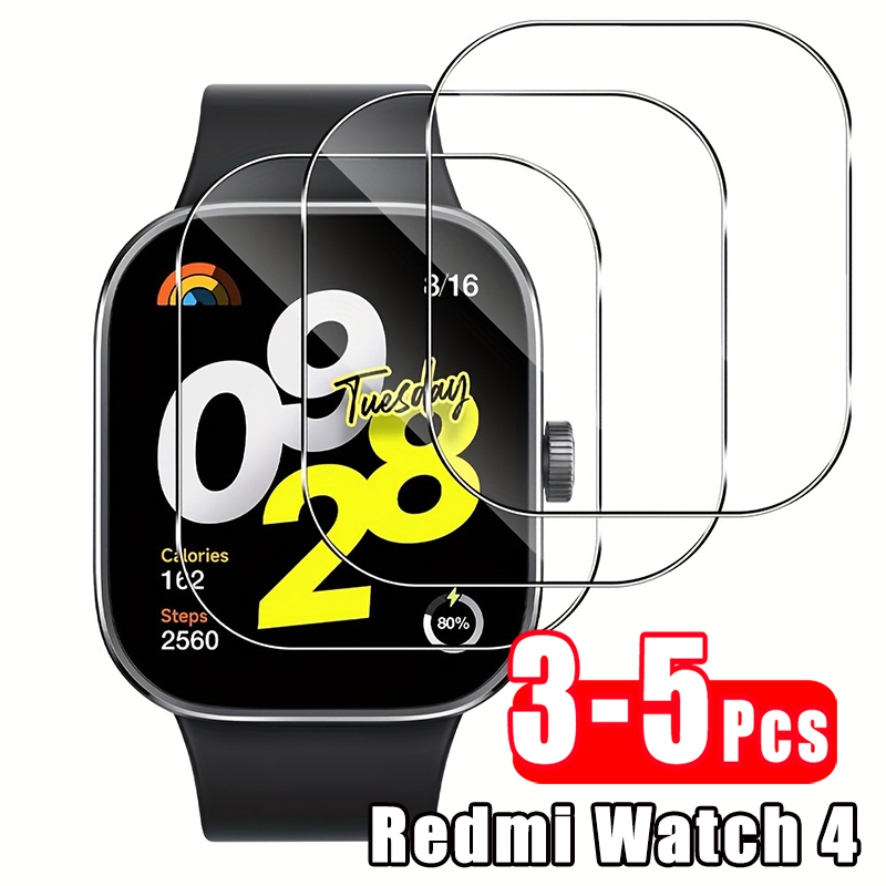 3-5Pcs Premium Tempered Glass  - Smart Watch Screen Protector ulasan dan harga