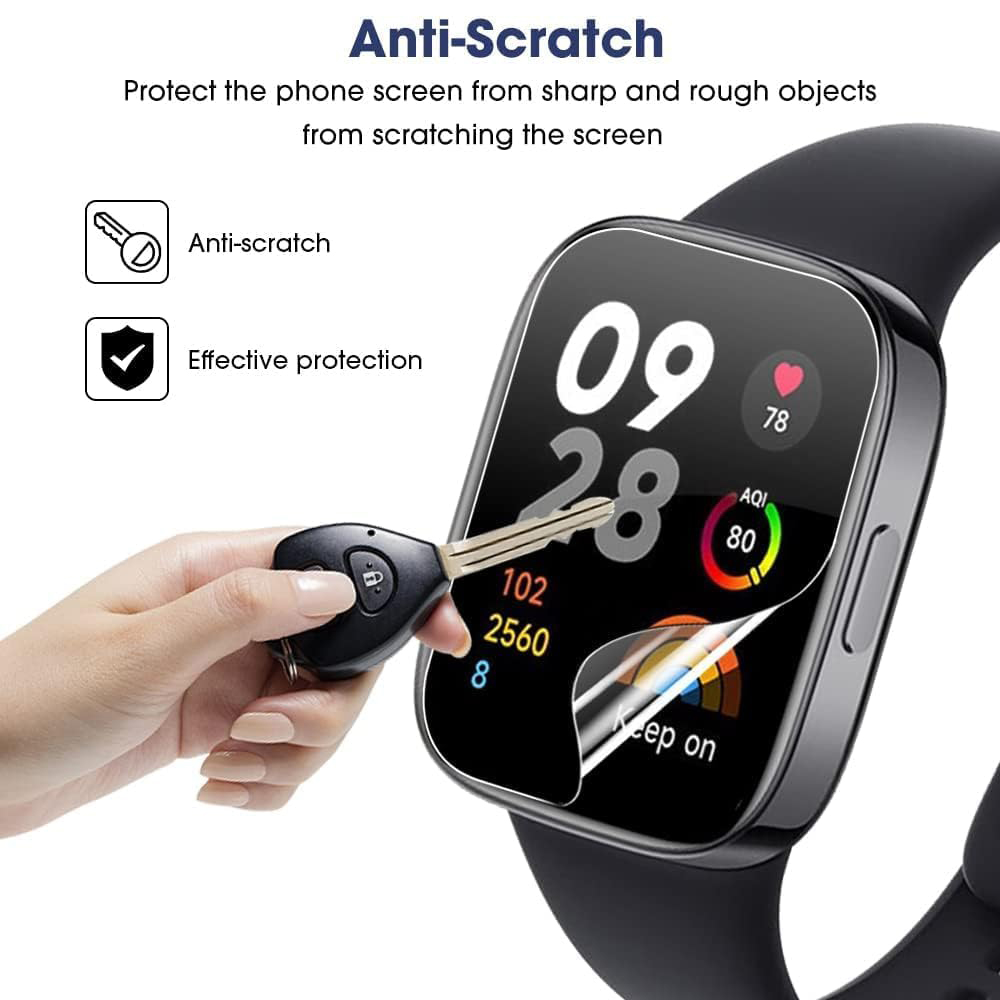 3/6pcs Hydrogel Protective Fil - Smart Watch Screen Protector ulasan dan harga