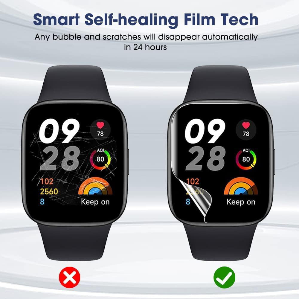 3/6pcs Hydrogel Protective Fil - Smart Watch Screen Protector ulasan dan harga