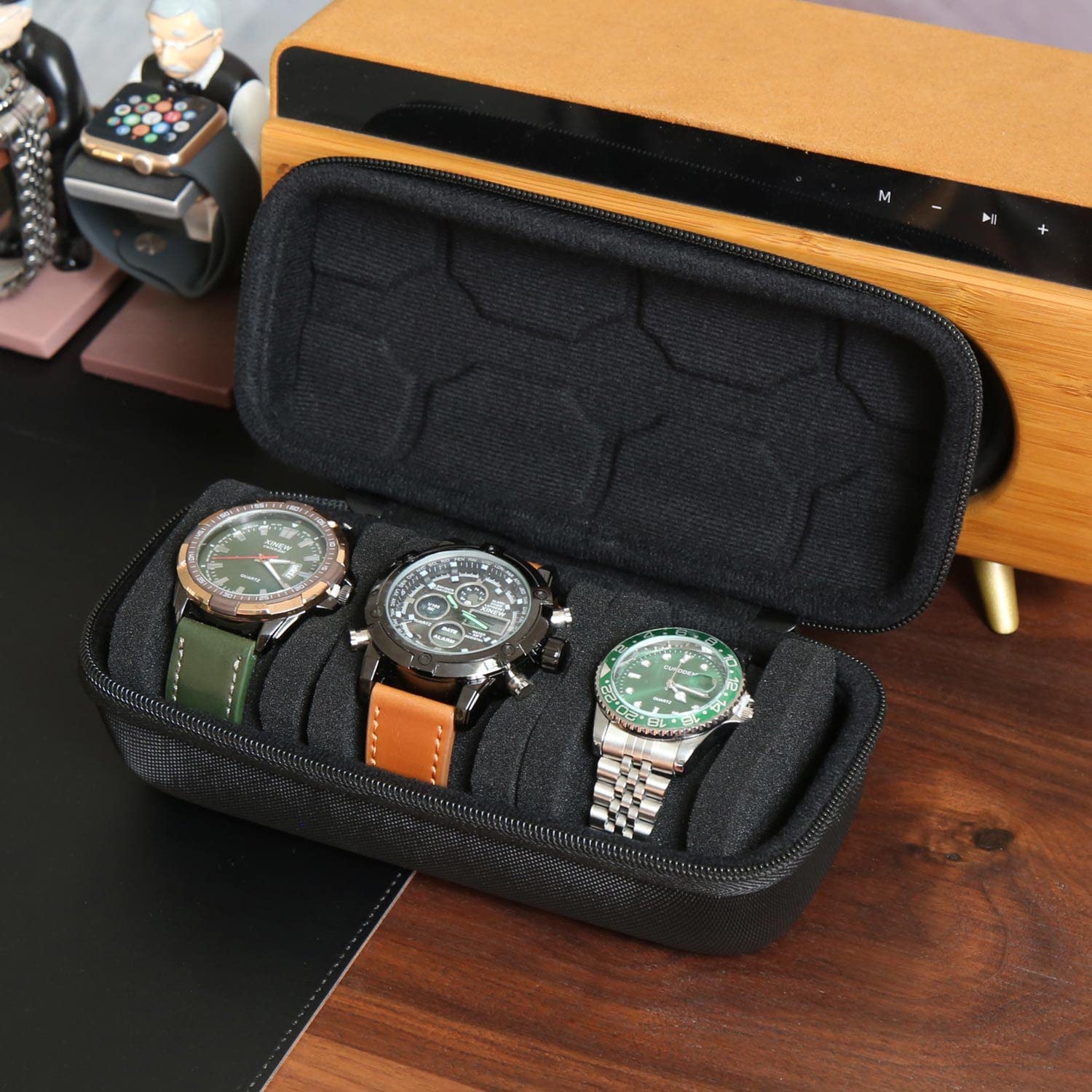 Watch Box Organizer For Men or - Smartwatch Watches Smart ulasan dan harga