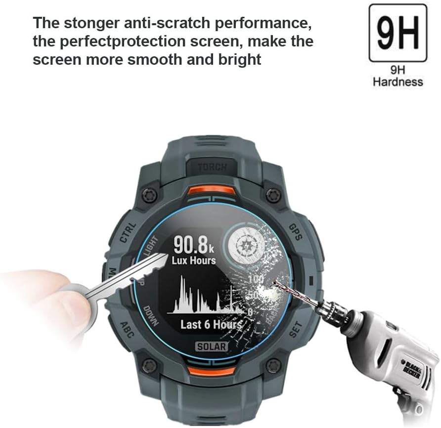 3/6/9pcs For Garmin Instinct 3 - Smart Watch Screen Protector ulasan dan harga