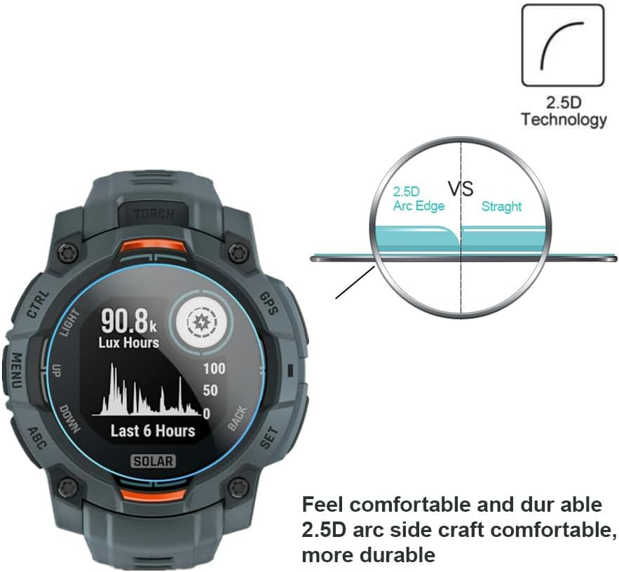 3/6/9pcs For Garmin Instinct 3 - Smart Watch Screen Protector ulasan dan harga