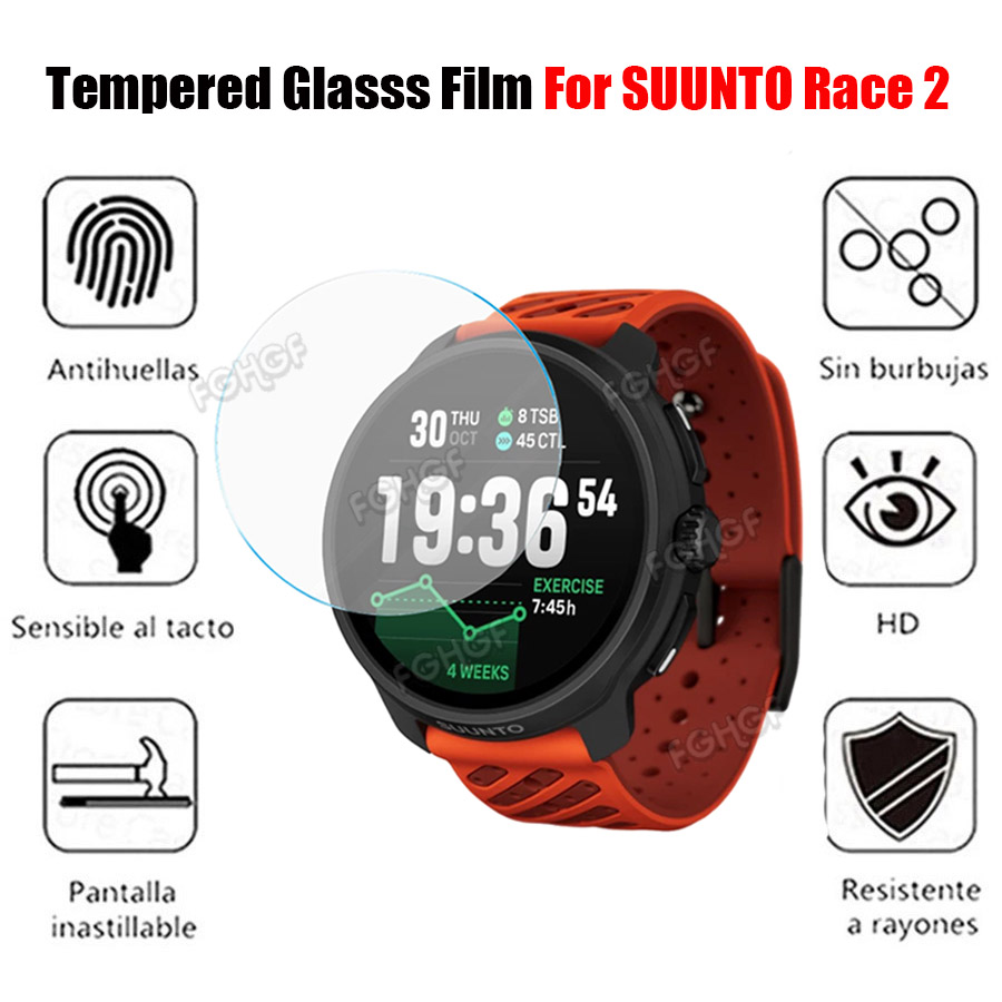 Tempered Glass Protective Film - Smart Watch Screen Protector ulasan dan harga