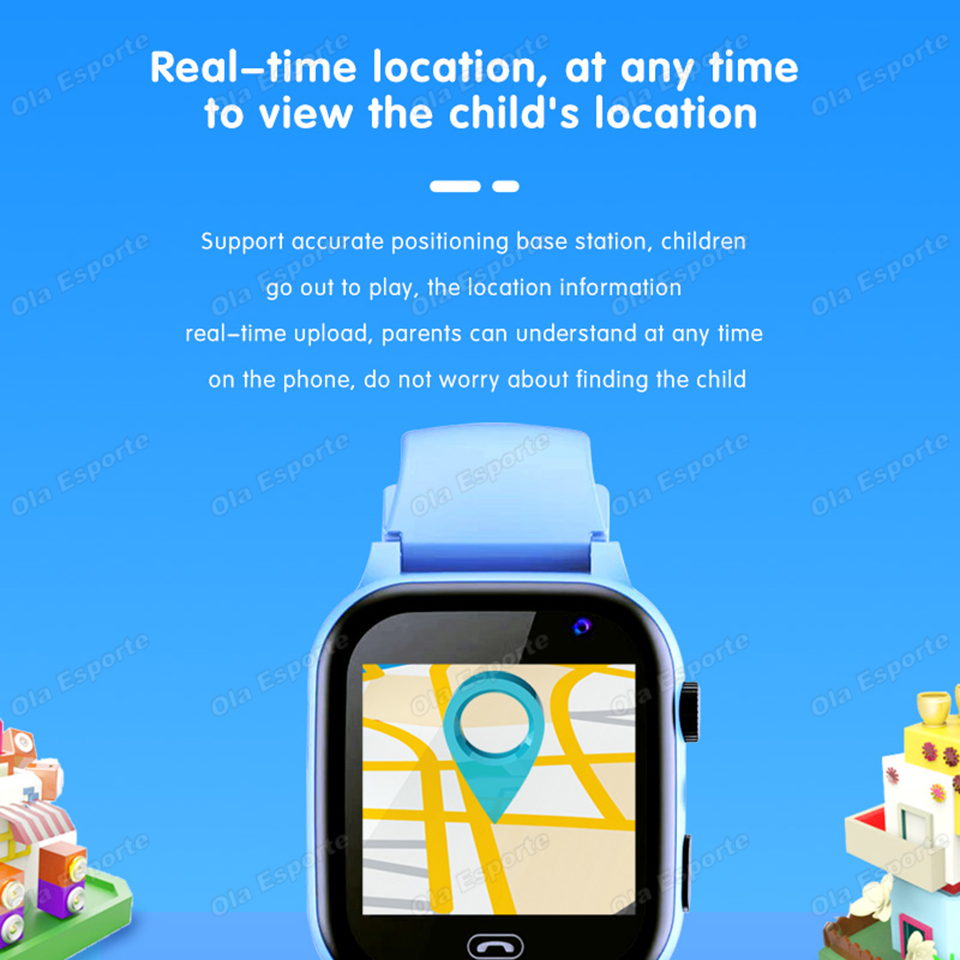 2026 New Mini Kids Phone 4G Si - Smartwatch Watches For 12 Year Old Boy ulasan dan harga
