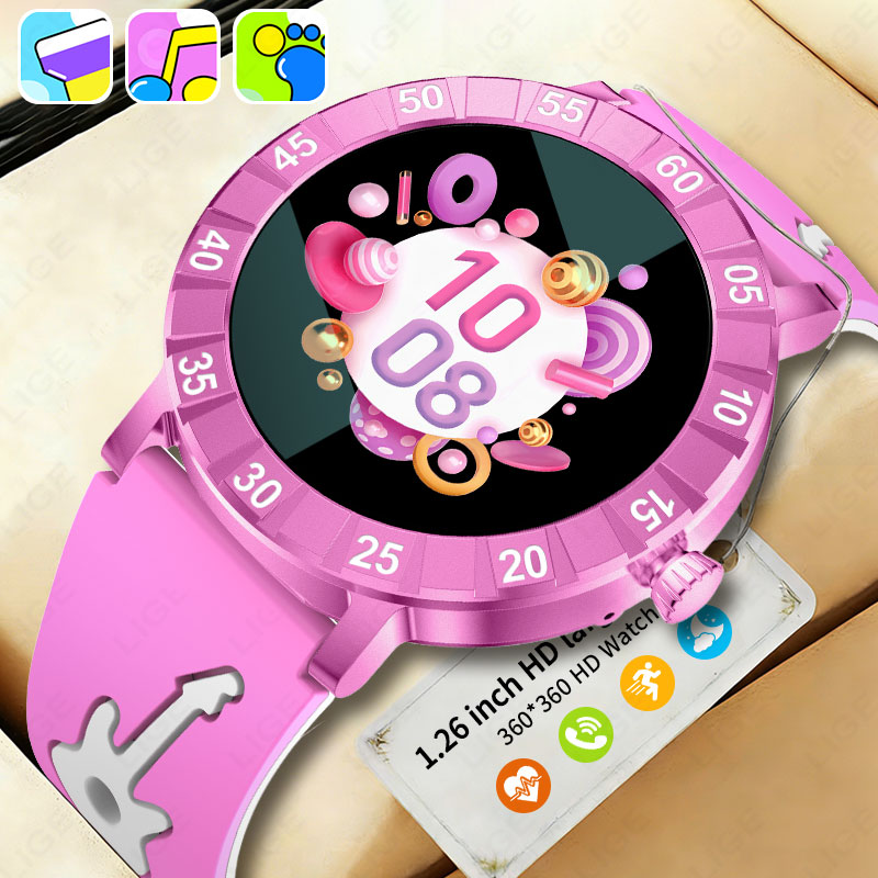 LIGE Girls Smart Watch SOS Chi - Smartwatch Watches Useful Gift For Boys ulasan dan harga