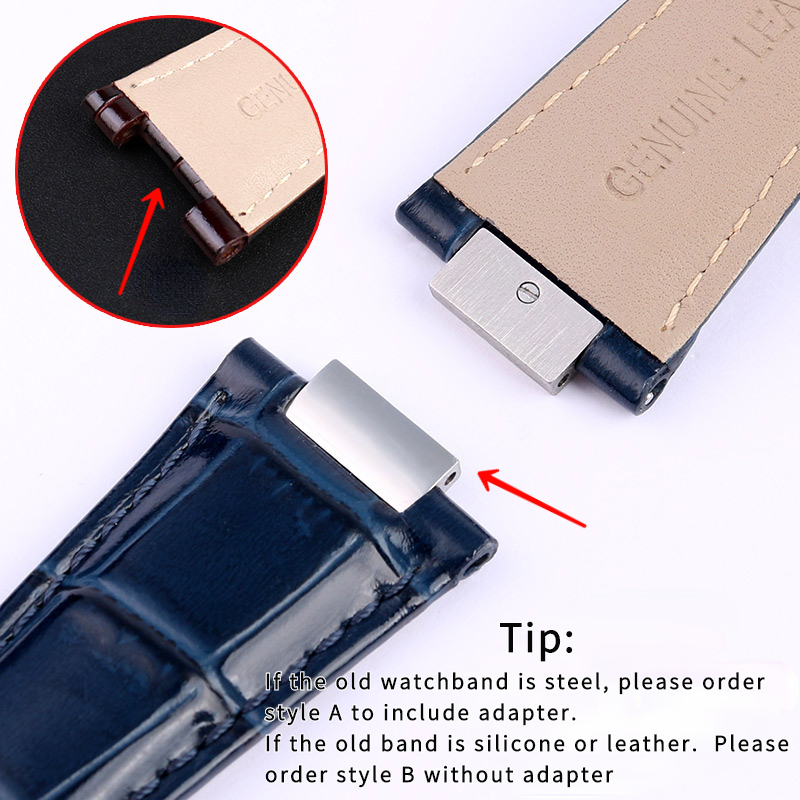 25X13mm notch Genuine Leather  - Patek Philippe Watch Aquanaut ulasan dan harga