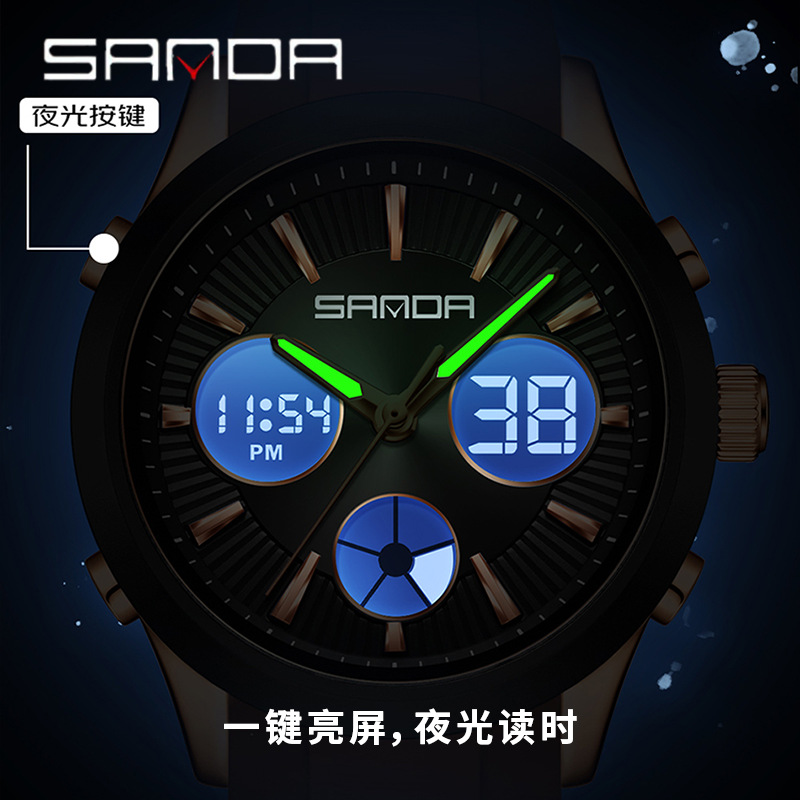 SANDA electronic watch luminou - Smartwatch Watches Girls ulasan dan harga