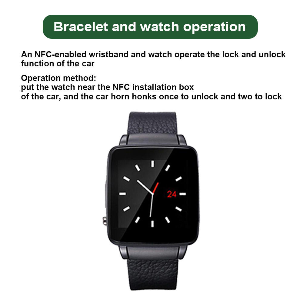 NFC mobile phone watch modifie - Smartwatch Phone Watches ulasan dan harga
