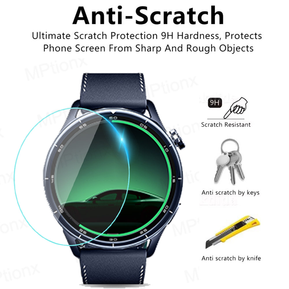 Tempered Glass for Xiaomi Watc - Smart Watch Screen Protector ulasan dan harga