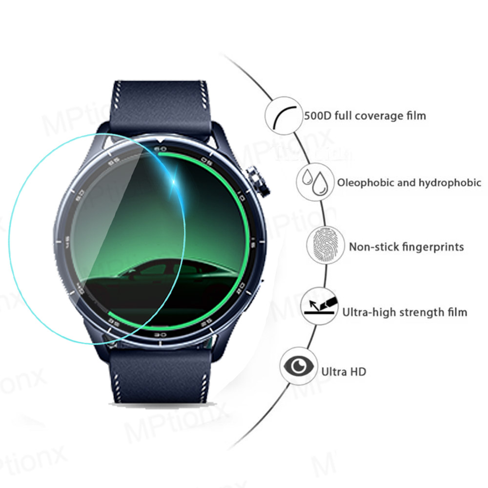 Tempered Glass for Xiaomi Watc - Smart Watch Screen Protector ulasan dan harga