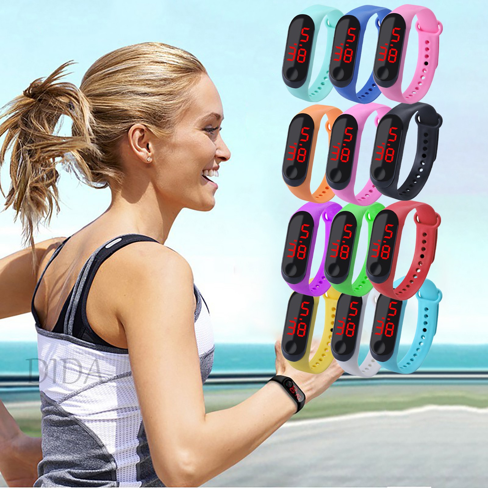 Sports Outdoor Bracelet Electr - Smartwatch Watches Digital ulasan dan harga