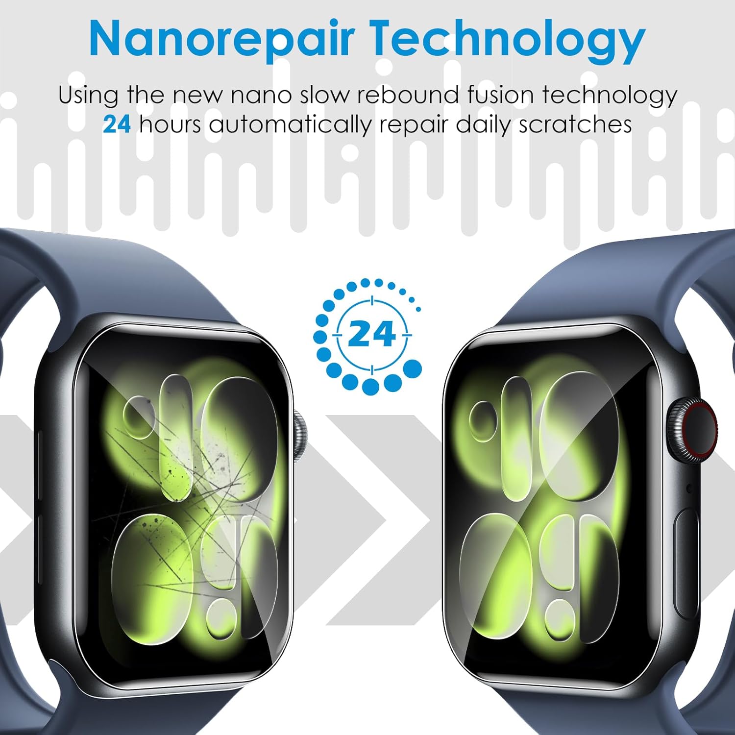 1-10PCS Hydrogel Film for Appl - Smart Watch Screen Protector ulasan dan harga