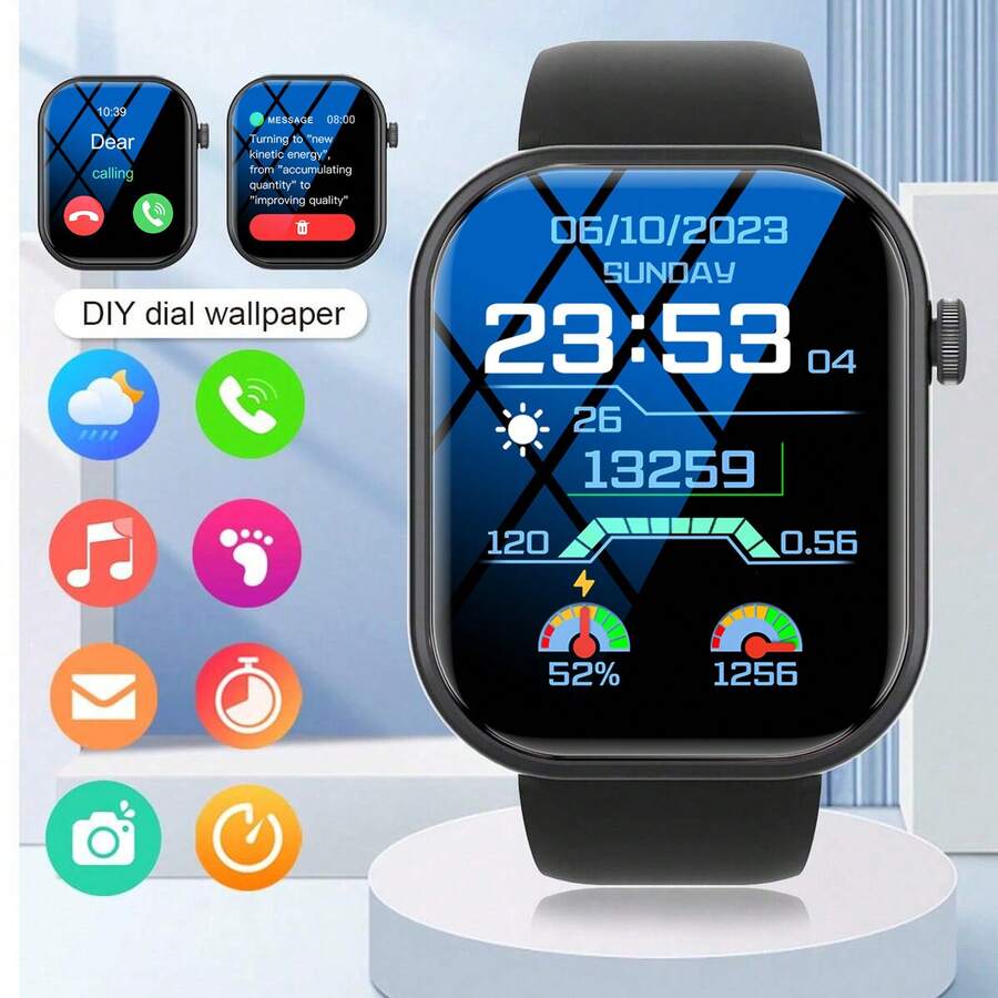 Smart Watch, Wireless Calling  - Smartwatch Watches Digital ulasan dan harga